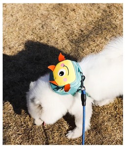 Fashion Pet <b>Dog</b> Backpack with <b>Button</b> Closure Durable Polyester with Snack Bag & Traction Rope for Small Medium <b>Dogs</b> - Product Image 3