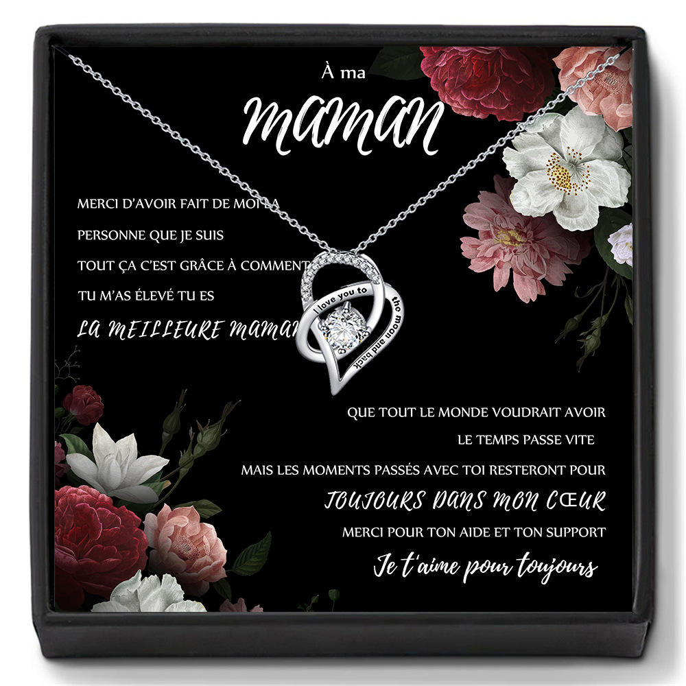 Necklace + Gift Box (French Card)