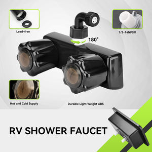 <span class=keywords><strong>Kit</strong></span> de boîte de <span class=keywords><strong>douche</strong></span> extérieure pour camping-car, camping-car, fourgonnette, remorque de voyage, camping-car et bateau, noir - Product Image 3