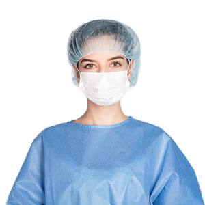 <span class=keywords><strong>Masque</strong></span> facial médical de type IIR pour adultes avec écran transparent en plastique, protection contre les éclaboussures, anti-buée et protection des yeux - Product Image 4