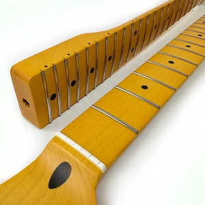 Mástil de guitarra TL de arce canadiense con diapasón de palisandro, 21 trastes, acabado satinado Nitro, orificio de afinación vintage de 8 mm y radio de 9.5 pulgadas - Product Image 6