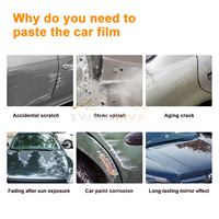 Film de protection de peinture pour voiture Lexus GX 550 Luxury Premium, modèle 2024 2025, kit de protection de carrosserie, autocollant anti-rayures transparent