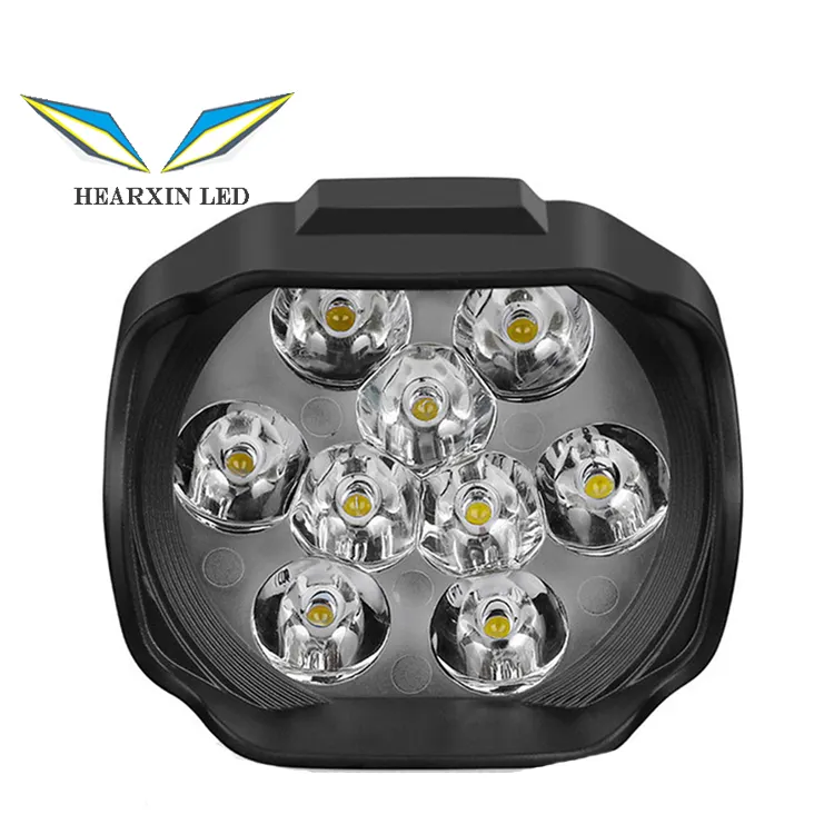 LED Motor Headlight 30W 3000LM Moto Lampu Assembly Lampu Sorot Sepeda Motor Lampu 6500K Putih 9-85V Tahan Air