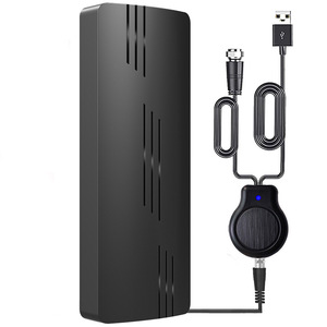 <span class=keywords><strong>Antena</strong></span> de TV Digital con <span class=keywords><strong>Amplificador</strong></span>, <span class=keywords><strong>Antena</strong></span> HD Interior/Exterior para <span class=keywords><strong>Televisión</strong></span> Inteligente, Compatible con 8K 4K 1080p con Cable Coaxial de 33 pies - Product Image 1