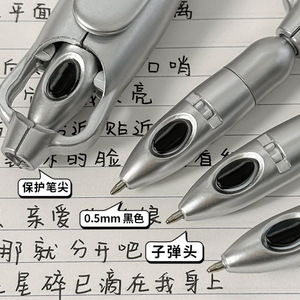 Transforming <b>Pen</b> Gel <b>Pen</b> Metal Bullet Tip Office School Use Comfort Grip Design - Product Image 3