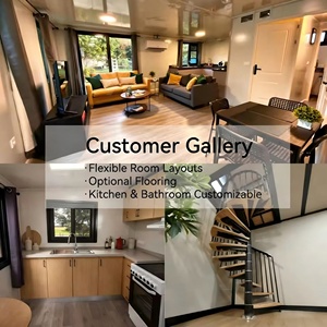 Casa Prefabricada de Contenedor Expandible al Por Mayor de 40 y 20 Pies, <span class=keywords><strong>Casas</strong></span> Pequeñas Plegables para Exteriores - Product Image 3