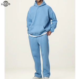 Conjunto de Sudadera con Capucha y Pantalones Deportivos Personalizados para <span class=keywords><strong>Hombre</strong></span>, Unisex, 350 g/m², Conjunto Deportivo de Sudadera con Capucha y Pantalones Deportivos para <span class=keywords><strong>Hombre</strong></span> - Product Image 1