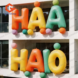Letras Inflables al por Mayor, Modelo de Globo, Letras y Números Inflables 3D para Decoración de Festivales - Product Image 4