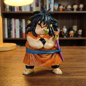 <span class=keywords><strong>DBZ</strong></span> 15CM Yajirobe Figurine de dessin animé en résine, modèle de collection à l'échelle 1/12, avec fonction souffleur d'air, fabriqué en Chine, unisexe - Product Image 2
