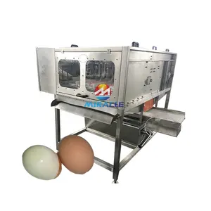 Hard boiled egg peeling machine bird egg shell breaking and peeling equipment for snake producing