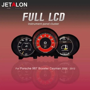 สำหรับ Porsche 987 Boxster Cayman ปี 2005-2012 จอแสดงผล LCD แผงหน้าปัดดิจิตอล แดชบอร์ดแบบดิจิตอล จอแสดงผลความเร็วแบบ Virtual Cockpit หน้าจอ HD - Product Image 3