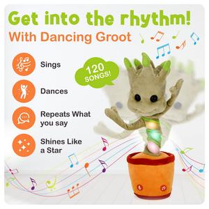 Juguete de peluche de Groot para bebés, Cactus de baile para niños, Groot - Product Image 2