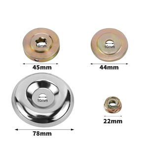 Tête <span class=keywords><strong>de</strong></span> coupe débroussailleuse rotative, disque <span class=keywords><strong>de</strong></span> brosse en fil d'acier à nœud torsadé, lame <span class=keywords><strong>de</strong></span> coupe filaire, tête <span class=keywords><strong>de</strong></span> mangeur d'herbe pour l'élimination <span class=keywords><strong>de</strong></span> la rouille <span class=keywords><strong>de</strong></span> la <span class=keywords><strong>mousse</strong></span> - Product Image 4