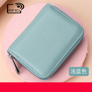 Carteras Para Caballero Da Bò Da Chính Hãng Phụ Nữ Ví PVC Thẻ Tín Dụng Tay Áo Đa Id Thẻ cholder - Product Image 6