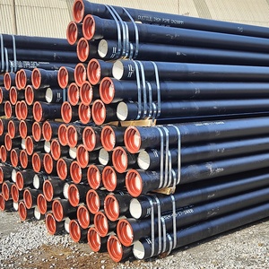 Tuyau en fonte ductile centrifugée DN300 DN400 classe K9 à raccordement par emboîtement et soudure <span class=keywords><strong>pour</strong></span> l'alimentation en eau potable (ISO2531 EN545 EN598) - Product Image 4
