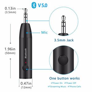 Bộ Chuyển Đổi Receptor Bluetooth Không Dây BT 5.0 Bộ Chuyển Đổi Bluetooth Màu Xanh Tooya AUX Bộ Chuyển Đổi Âm Thanh Không Dây Xe Hơi - Product Image 5