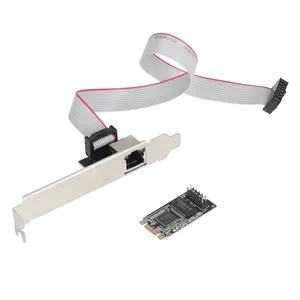 Carte serveur PCIe M.2 B-Key M-key, adaptateur Ethernet Gigabit M.2 vers PCIe, répartiteur LAN en stock - Product Image 3