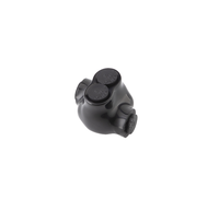 Conectores de Cable Eléctrico Negros UL QMS-S2-1, Conectores Multi-Tap Aislados, Entrada de un Solo Lado, UL NO-UL