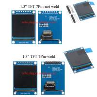 Écran TFT IPS SPI HD couleur pleine résolution 0.96 1.28 1.3 1.44 1.5 1.8 Module LCD avec IC de commande ST7735 / ST7789 GC9A01 80*160 240*240 128*128