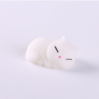 Jouet anti-stress créatif transfrontalier en forme d'animal mignon en caoutchouc souple à presser, balle de décompression unisexe pour enfants et jeunes