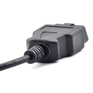 OBD J1962 erkek konnektör açmak için fiş tel OBD teşhis uzatma kablosu OBD2 Pigtail DIY Mobley USB adaptörü 30cm