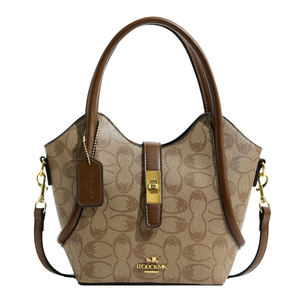 Mochila Casual de Gran Capacidad de Estilo Retro para Mujer de Alta Gama, Bolso de Mano con Estampado de Formas Geométricas, Correa de Hombro Desmontable - Product Image 4