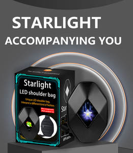 <span class=keywords><strong>Luz</strong></span> DIY Display Chest Fanny Pack Bag para Riders Night Safe % 100% Buenas críticas satisfechas Alibaba Tienda de compras en línea Light DI - Product Image 6