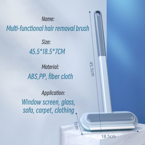 น้ํายาทําความสะอาดหน้าต่างกระจกในครัวเรือนหน้าจอหน้าต่างแมวแปรงทําความสะอาดผู้ผลิตเตียงโซฟากวาดฝุ่นแปรงกําจัดขนสัตว์เลี้ยง - Product Image 2
