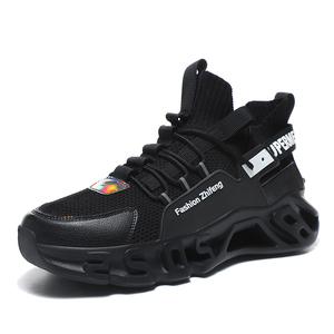 <span class=keywords><strong>Zapatos</strong></span> deportivos <span class=keywords><strong>talla</strong></span> grande 38-46 <span class=keywords><strong>zapatos</strong></span> <span class=keywords><strong>de</strong></span> hoja casuales transpirables tejidos con mosca para hombres - Product Image 6