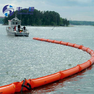 Pluma inflable de contención de PVC para derrames con buena impermeabilidad al aire para River Lake Sea - Product Image 6