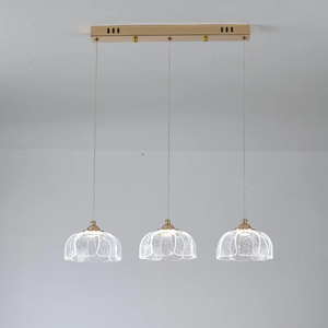 Lustre de salle à manger d'intérieur en acrylique LED moderne et élégant Décoration de la maison populaire avec des lampes suspendues de modernité - Product Image 5