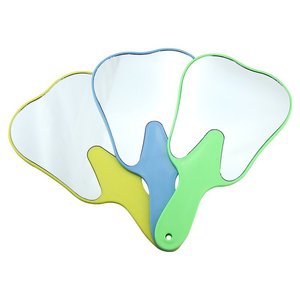 Espejo Dental Portátil Plano para Clínica Dental y Cuidado Bucal con Certificación CE, Color Blanco - Product Image 4