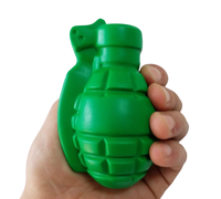 Vente en gros de grenades en mousse PU personnalisées balle anti-stress jouet anti-stress imprimé logo cadeau promo