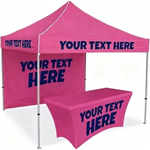 Tente de stand d'exposition multifonctionnelle en gros à prix abordable, auvent en aluminium personnalisé avec logo pour salon professionnel, marché, stand de vendeur, <span class=keywords><strong>location</strong></span> de fête. - Product Image 1
