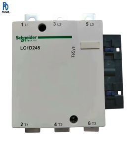 Contacteur AC d'origine authentique LC1D245M7C 245A 3 pôles Bobine 220VAC Montage sur rail DIN Panneau électrique Contrôle moteur Automatique industriel - Product Image 1