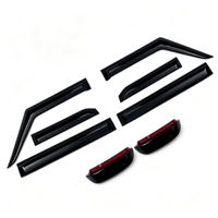 Déflecteurs de fenêtre de haute qualité pour Chery ICAR 03 03T Fengyun X3 X3L X3PLUS, pare-pluie, visière latérale, protection solaire et pluie