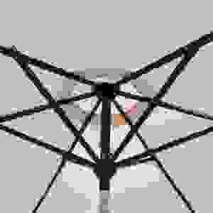 <span class=keywords><strong>Sombrilla</strong></span> de Jardín/Patio de 2.3 Metros con Manivela, Poste Recto, Estructura de Hierro, Color Caqui, para Mesa y Juego de Sillas, Decoración de Exteriores - Product Image 4