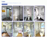 Suihe Case Container di Lusso 20FT 40FT, Montaggio Rapido, Case Prefabbricate Espandibili