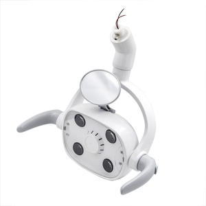 Lampe LED pour fauteuil dentaire à détection de mouvement avec effet sans ombre et miroir pliable de type FA - Product Image 3