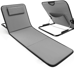 Elegante Tapete de Playa Portátil de Acero Ligero, Diseño Confortable, Apto para Uso en Exteriores y en la Playa - Product Image 1