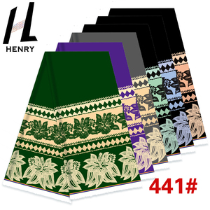 Henry Factory-vente directe <span class=keywords><strong>5</strong></span> couleurs de Polyester, Design Floral, tissu de vêtements de Style Micronesia - Product Image 5