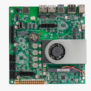 BKHD OEM N97 NAS MINI ITX Motherboard Quad Cores <b>2</b>*I226 Ethernet Ports <b>2</b>*<b>M</b>.<b>2</b> 6*SATA DDR5 NAS Server Motherboard 17x17cm - Product Image 1