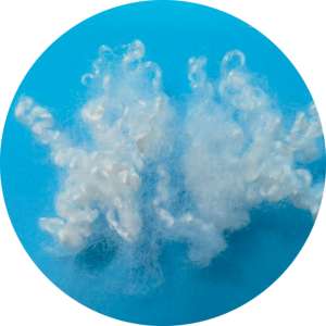 Fibre discontinue de polyester conjugué creux de la Vierge 7D 64mm HCS pour le remplissage meilleure usine chinoise de fibre de remplissage de qualité pour la fabrication - Product Image 6