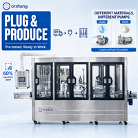 Nouvelle machine automatique de remplissage, de bouchage, de scellage et d'étiquetage de liquides 2026 pour bouteilles d'aliments, de boissons, d'huile et de sauces