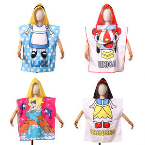 <span class=keywords><strong>Peignoir</strong></span> <span class=keywords><strong>de</strong></span> bain à capuche en microfibre pour enfants, serviette <span class=keywords><strong>de</strong></span> <span class=keywords><strong>plage</strong></span> à imprimé <span class=keywords><strong>de</strong></span> dessin animé - Product Image 4