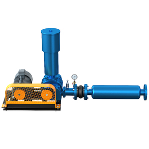 Souffleur à lobes silencieux JIANYU en fonte haute pression AC 220V pour usage industriel en aquaculture intérieure et égouts urbains OEM - Product Image 3