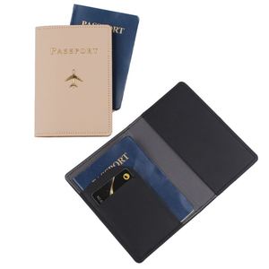 Funda para Pasaporte de Viaje de Negocios con Logotipo Personalizado, Funda de Cuero PU Impermeable y Moderna de 7 Pulgadas para Tarjetas de Identificación y Crédito - Product Image 4