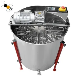 Multi-sweet stainless steel 2 3 4 6 8 12 frames manual or electric honey extraction machine