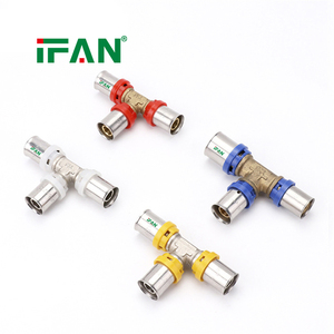 Raccords à sertir en laiton de haute qualité IFAN OEM pour tuyaux multicouches PE-X de 16-32 mm, types <span class=keywords><strong>U</strong></span> <span class=keywords><strong>TH</strong></span> M haute pression - Product Image 3
