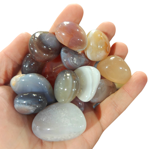 Cao Cấp Agate Trang Trí Nội Thất Đá Cảnh Quan Vườn Nhà Sử Dụng Tự Nhiên Agate Đá Cho Trang Trí Nội Thất Sân Vườn Lát - Product Image 2